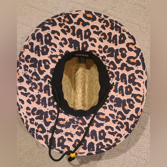 Hemlock Big Cat Straw Lifeguard Sun Hat - Picture 3 of 8